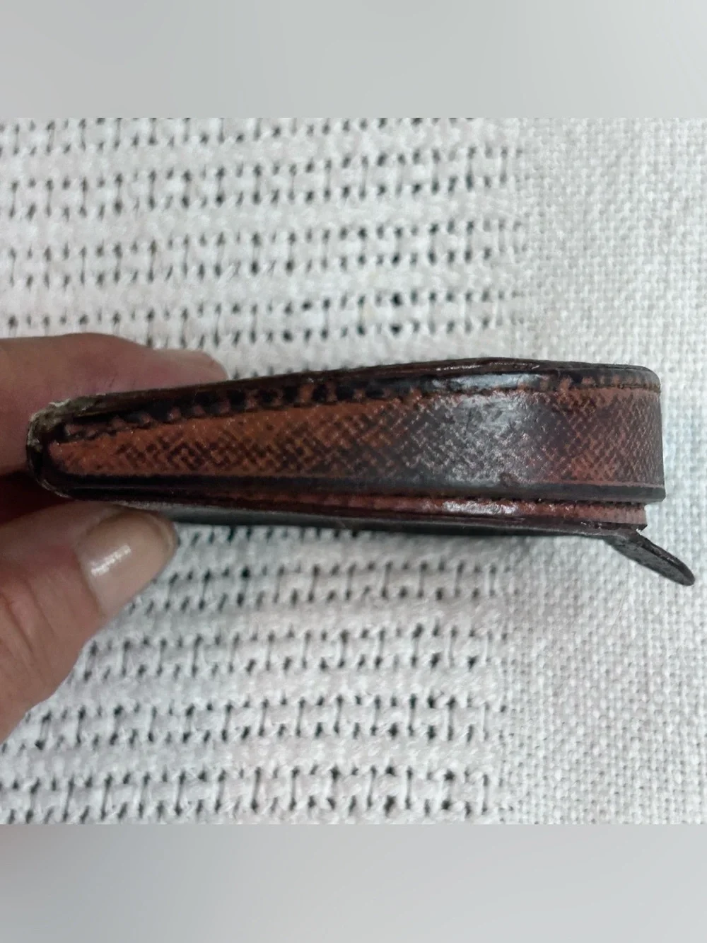 Vintage Louis Vuitton Monogram Canvas Porte Monnaie Gousset Coin Pouch